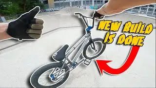 POV FIRST RIDE ON MY NEW BMX BIKE!
