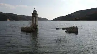 Водохранилище в районе деревня Аласса. Кипр. 03.11.2019