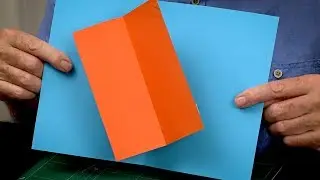 Pop-Up Tutorial 54 - Diagonal Floating Plane
