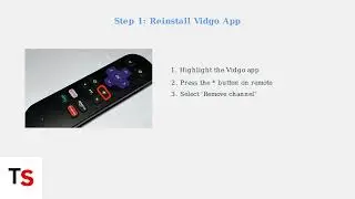 Vidgo TV Not Working On Roku?  How To Fix Streaming & App Reset Issues