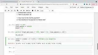 Calculate & Analyze Loan Payments with Python NumPy Financial pmt Function