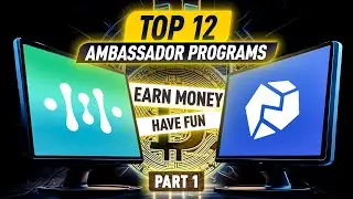 Earn Big in Crypto: Top 12 Ambassador Programs with Rewards & Perks! Part 1