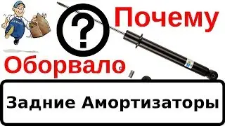 Задние амортизаторы причина неисправности.