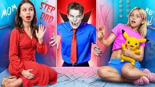 Мой отчим Вампир! Папа против отчима!