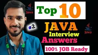 Top 10 JAVA Interview Questions For Freshers 🔥👇 | Java Interview Questions | 