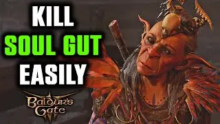 How to Kill Priestess Soul Gut Very Easy Without Fighting - Baldur's Gate 3