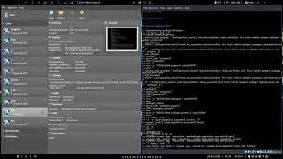 ArcoLinux : 2548 AA - Installing Qtile with AA iso - lightdm enabled - xterm present