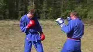 Отработка ударной техники.