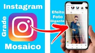 How to post a giant split photo on instagram and make the FAMOUS MOSAIC EFFECT