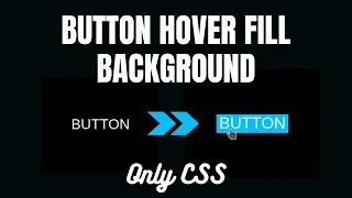 Button Hover Fill Background Effect || CSS Hover Effects
