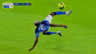 Victor Osimhen Scoring Goals From Impossible Angles