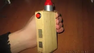 Обзор на самодельный МехБокс, из линеек /Vape