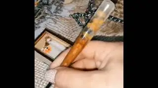 из эпоксидной смолы / вязание 