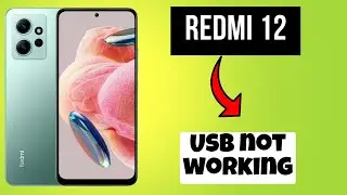Redmi 12 Usb not working || How to solve USB problem || USB issues solved || USB issues