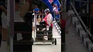 Sideways Downhill Red Bull Soapbox Race