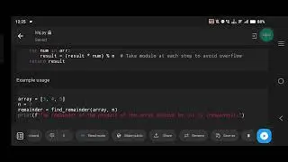 Find Remainder of Array Multiplication Divided by N in Python | Python Coding Solution