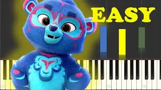 Spirit Rangers Theme Song Piano Tutorial EASY