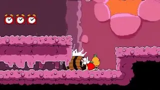Pizza Tower Scoutdigo - Peppino gets stuck in a barrel [Glitch]