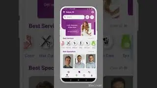 salon booking app made using flutter