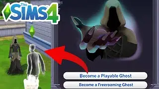 How To Play As Ghost (Become Playable Ghost) - The Sims 4