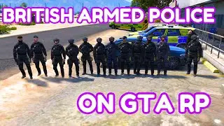 A Day in the Life of BRITISH ARMED POLICE! | GTA RP
