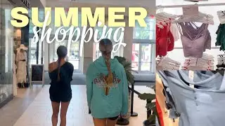 Summer shopping at the mall! Lululemon, Garage, Sephora and more!