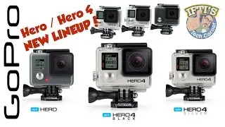 GoPro Hero / Hero 4 Black / Silver - REVIEW - The NEW 2014 Lineup!
