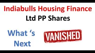 Indiabulls Housing Finance Ltd Partially Paid Shares - IBUL-PP  Shares Vanished - What Happened |