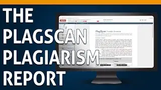 03 The  Plagiarism Report  - A Quick Overview