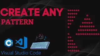 ASMR PROGRAMMING || Draw Any Shape in C++ || Simple and Easy Trick || No Noise