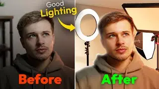 Studio Lighting Setup for YouTube Videos (Cheap & Easy for Beginners)