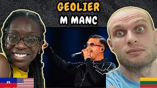 REACTION TO Geolier - M Manc (Live at Notte della Taranta 2024) | FIRST TIME HEARING