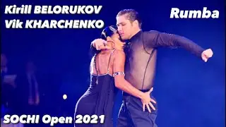 Kirill Belorukov - Viktoria Kharchenko | Sochi Open 2021 | Showcase | Rumba | Professional Latin