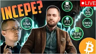 🔴LIVE~CRYPTO:FINAL DE SEPTEMBRIE. CE URMEAZA?