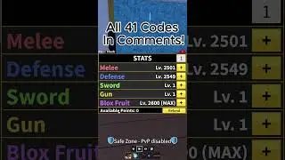 ALL WORKING BLOXFRUITS CODES AS OF JANUARY 2025!