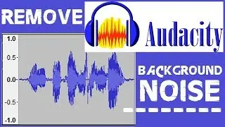 How to RECORD Audio With NO Background Noise in AUDACITY