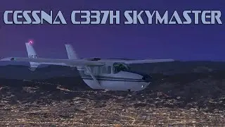 Landing the Cessna C337H Skymaster at John Wayne Airport