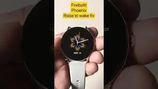 Fireboltt phoenix • raise to wake issue | fixed 