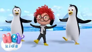 Dansul Pinguinului 🐧 Cantece si dansuri pentru copii | HeyKids
