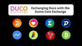 Exchanging Duco with the Duino-Coin Exchange!