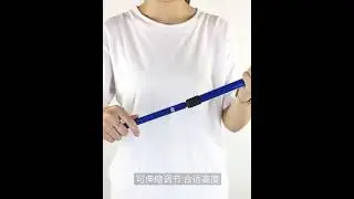 ADJUSTABLE HIKING WALKING STICK ANTI-SHOCK LIGHTWEIGHT TREKKING POLE OUTDOOR TRAVEL ADVENTURE