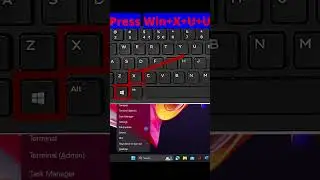 Shutdown PC by Keyboard, Computer shutdown Shortcut key 