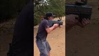 RARE CA-09 MAX POWER Shotgun Burst Mode Test on the Electromagnetic COIL GUN 