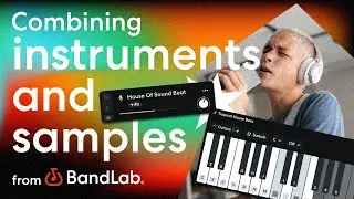Combining instruments and samples using BandLab's free web Mix Editor (BandLab Tutorial)