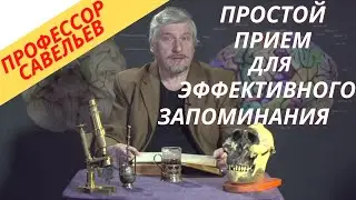 Память, развитие памяти. С.В. Савельев