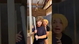 County People Face Off with an intruder! #shorts