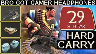 The Speed Police🔸Natascha Heavy Experience (TF2 Gameplay)