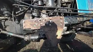 Самодельный мощный отвал для трактора.Часть 1.