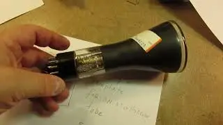 Making a very simple oscilloscope Part 2: setup and shielding the tube against ext. E.M. influences