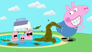 What's George Doing??? Peppa Pig Try Not Laugh